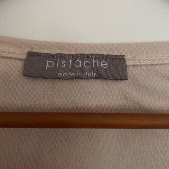 Women’s Pistache Top with a Semi Sheer, Lightweight Back Size M/L - Picture 2 of 8